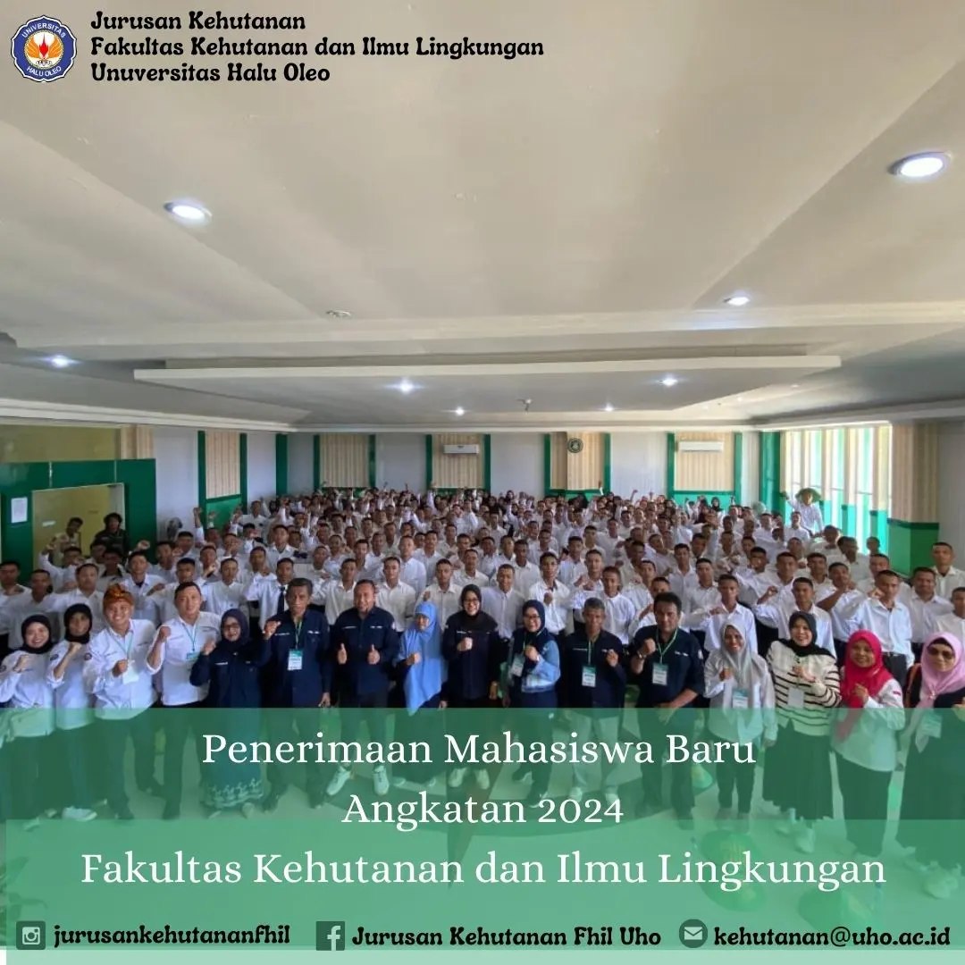 Penyambutan Mahasiswa Baru FHIL UHO Angkatan 2024